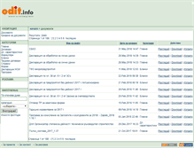 Tablet Screenshot of docstore.odit.info